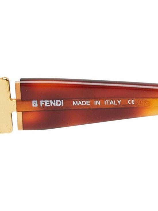 Fendi Sunglasses Brown Acetate Metal 1- Eyewear main image 4
